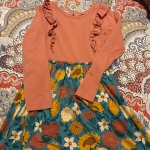 RuffleButts dress size 8